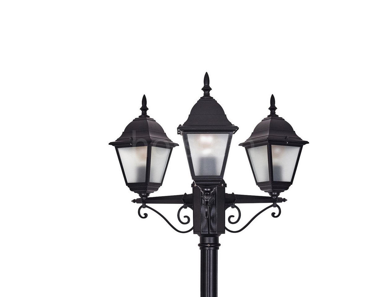 hofstein Außen-Stehlampe moderne Wegeleuchte aus Metall/Glas in Schwarz/Milchglas, ohne Leuchtmittel, Kandelaber, Gartenbeleuchtung IP44, 3x E27, ohne Leuchtmittel hofstein Außen-Stehlampe moderne Wegeleuchte aus Metall/Glas in Schwarz/Milchglas, ohne Leuchtmittel, Kandelaber, Gartenbeleuchtung IP44, 3x E27, ohne Leuchtmittel von hofstein