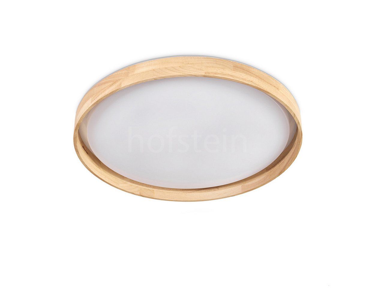 hofstein Deckenleuchte dimmbare Deckenleuchte aus Holz/Metall/Kunststoff in Natur/Weiß, LED wechselbar, 2700-6500 Kelvin, dimmbar über Fernbedienung, (50 cm), auch für Badezimmer, IP44 hofstein Deckenleuchte dimmbare Deckenleuchte aus Holz/Metall/Kunststoff in Natur/Weiß, LED wechselbar, 2700-6500 Kelvin, dimmbar über Fernbedienung, (50 cm), auch für Badezimmer, IP44 von hofstein
