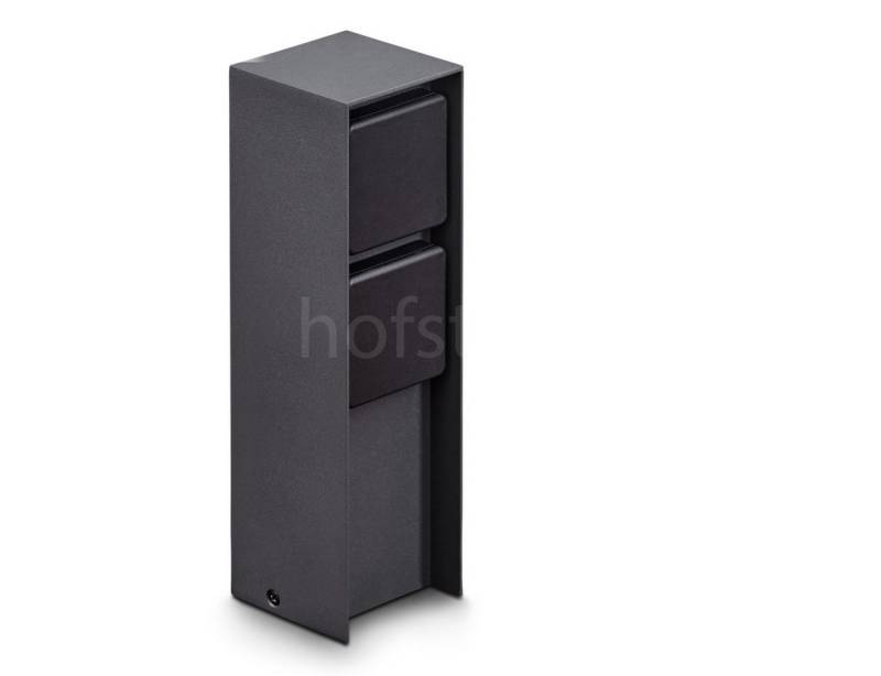 hofstein Gartenleuchte »Ruscio« Steckdose, Leuchte aus Metall/Kunststoff in Anthrazit/Schwarz, Steckdose mit 2 Anschlüssen, 2xmax. 3680 Watt, 230 V hofstein Gartenleuchte »Ruscio« Steckdose, Leuchte aus Metall/Kunststoff in Anthrazit/Schwarz, Steckdose mit 2 Anschlüssen, 2xmax. 3680 Watt, 230 V von hofstein