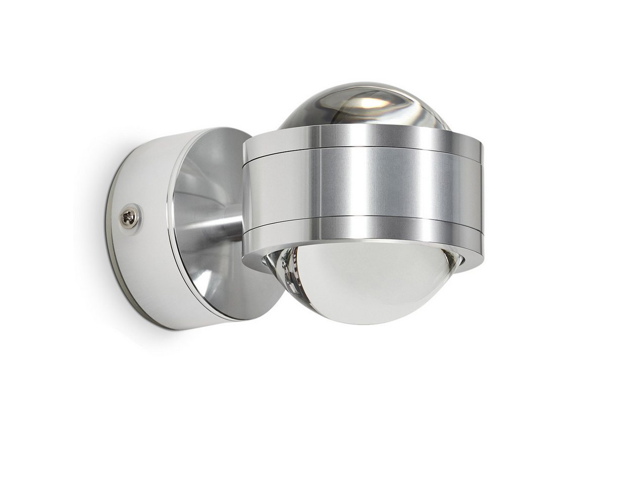 hofstein Wandleuchte »Berga« LED Wandlampe aus Metall/Glas in Aluminium, 3000 Kelvin, mit Lichtkegel, 600 Lumen, Innen. Up&Down-Effekt, geeignet hofstein Wandleuchte »Berga« LED Wandlampe aus Metall/Glas in Aluminium, 3000 Kelvin, mit Lichtkegel, 600 Lumen, Innen. Up&Down-Effekt, geeignet von hofstein