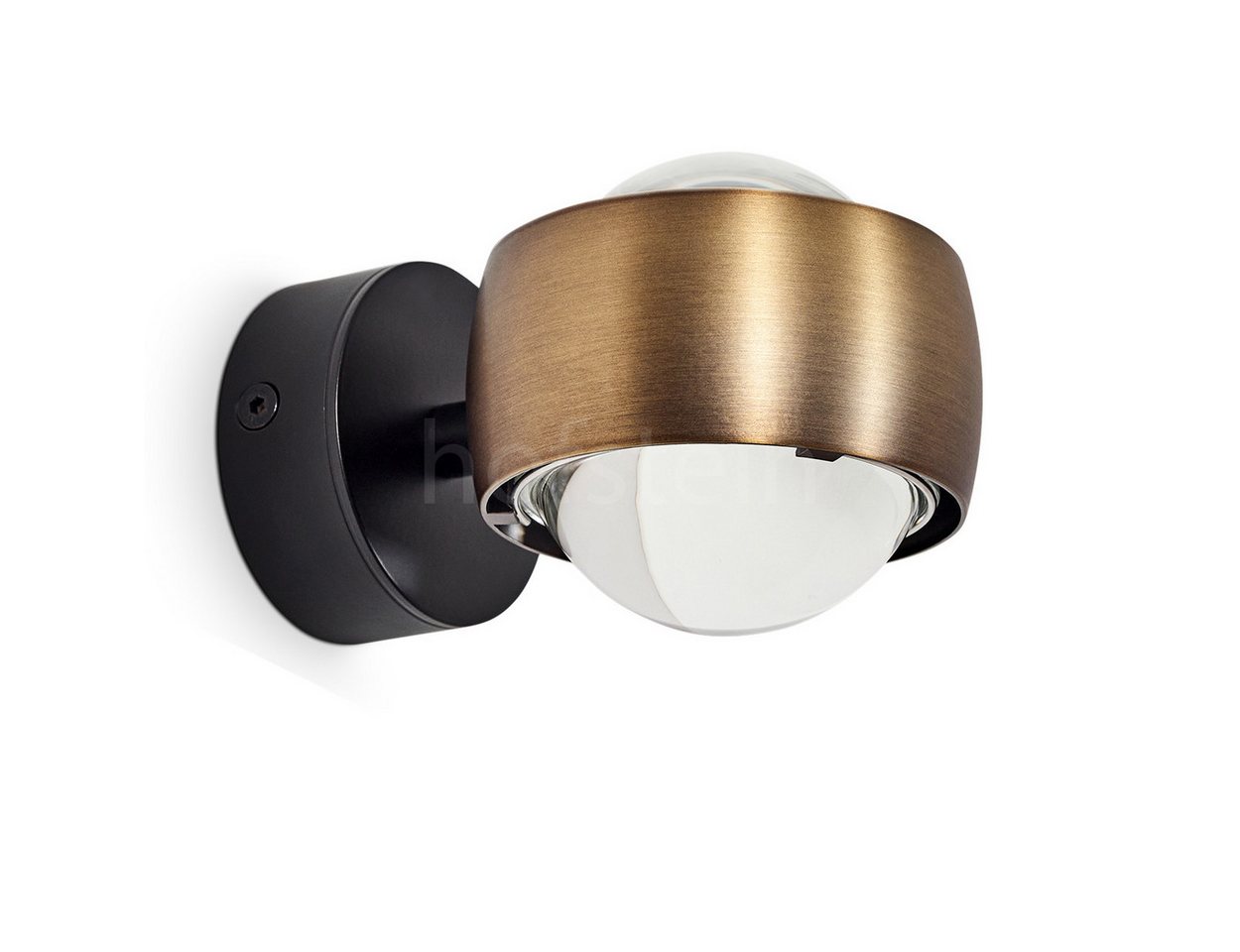 hofstein Wandleuchte »Osacca« moderner Wandstrahler, Metall/Glas, Altmessingfarben/Schwarz, ohne Leuchtmittel, G9, Wandspot mit Lichteffekt, Up&Down, Farbfilter rot hofstein Wandleuchte »Osacca« moderner Wandstrahler, Metall/Glas, Altmessingfarben/Schwarz, ohne Leuchtmittel, G9, Wandspot mit Lichteffekt, Up&Down, Farbfilter rot von hofstein