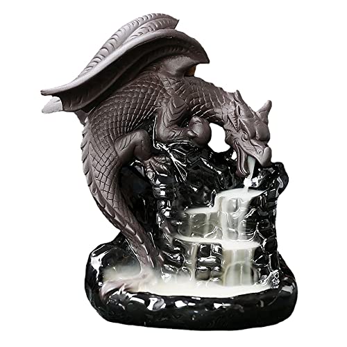 holanae Drachen Wasserfall RäUcher Halter RäUchergefäß Encensoir Palnik RäUcherstäBchen RüCkfluss RäUcherstäBchen von holanae