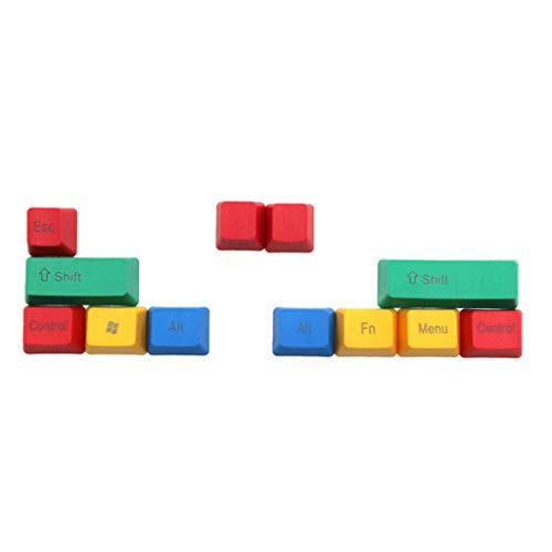 holilest 10pcs Ersatz mechanische Tastatur OEM Profil Keycap Set RGBY Farbe langlebig von holilest