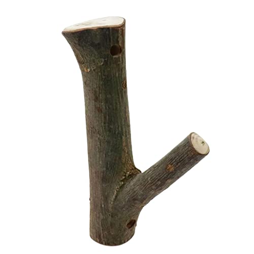 holilest Hook Up, Vintage Holz Baum Ast Wandhaken Rustikal Dekorative Holz Klebehaken Schlüssel 5 von holilest