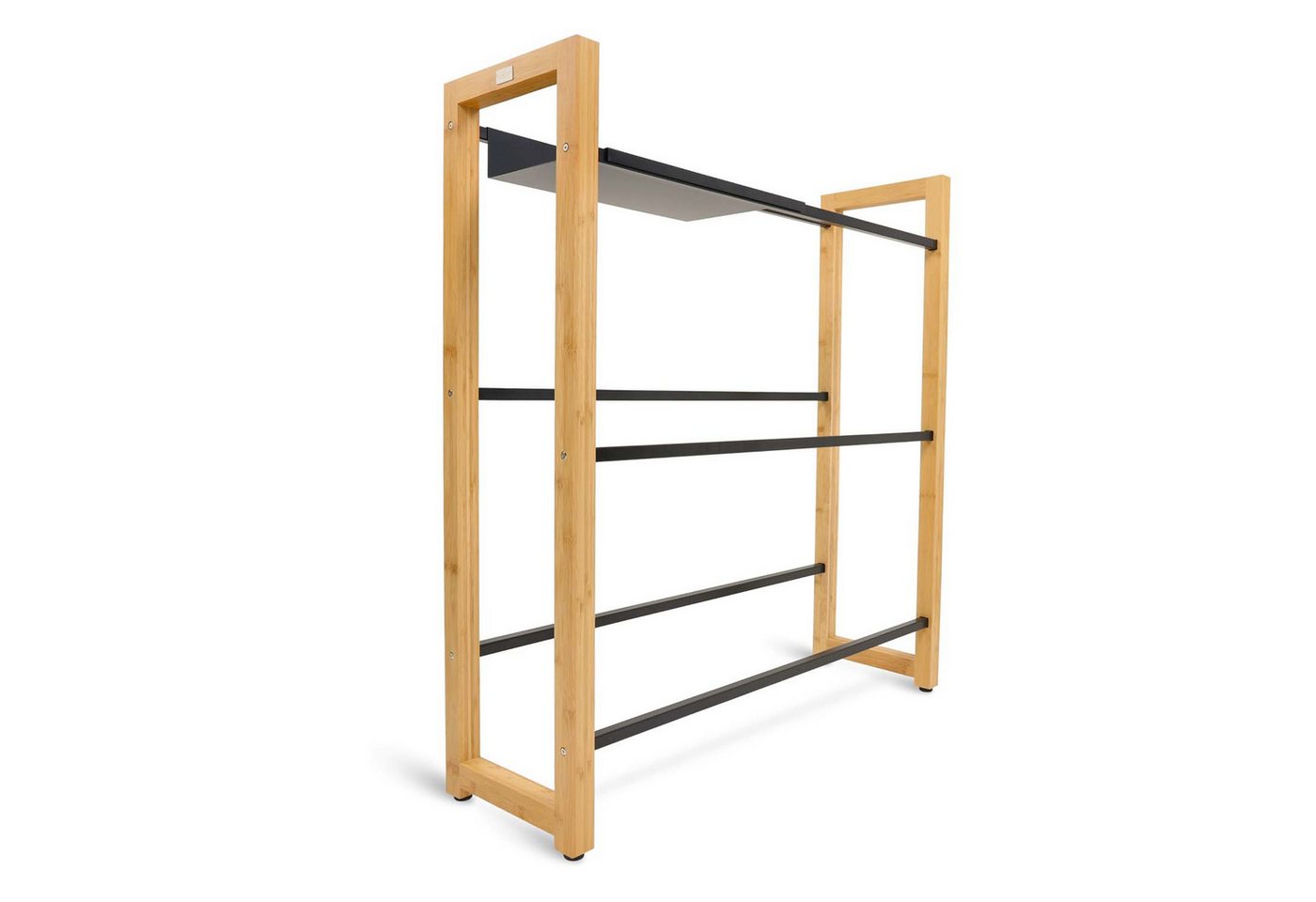 holz4home® Flaschenregal Getränkekistenregal inkl. Ablage - Bambus / Schwarz - 6 Kisten holz4home® Flaschenregal Getränkekistenregal inkl. Ablage - Bambus / Schwarz - 6 Kisten von holz4home®