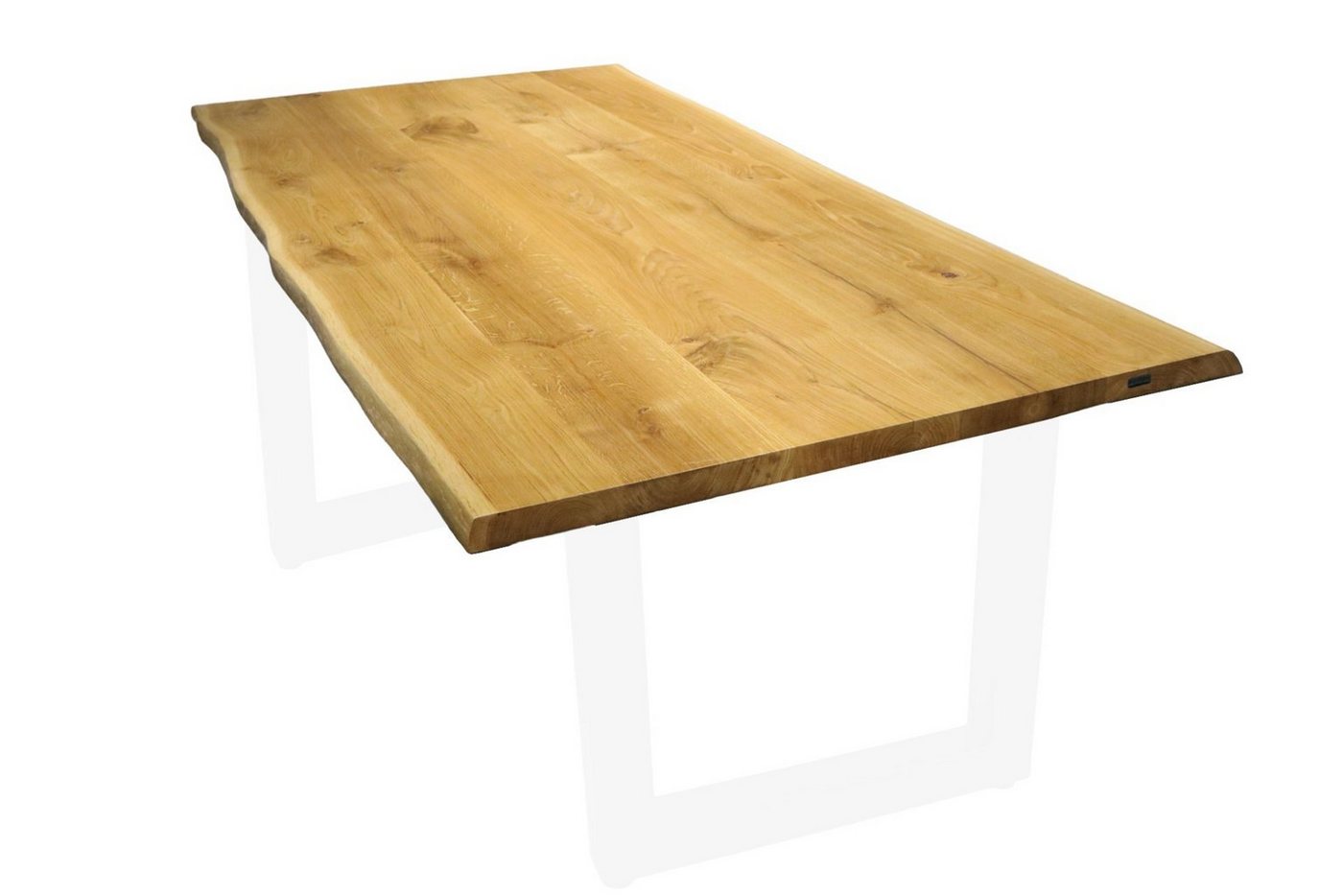 holz4home Esstisch Tischplatte 240 x 100 cm mit Baumkante Eiche von holz4home®, mit Baumkante von holz4home