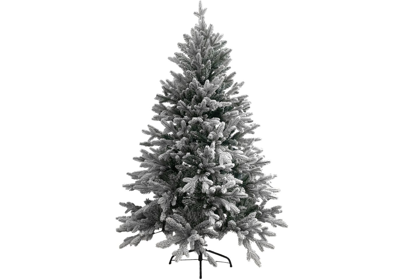 holz4home Künstlicher Weihnachtsbaum PE + PVC inkl. Lichterkette von holz4home