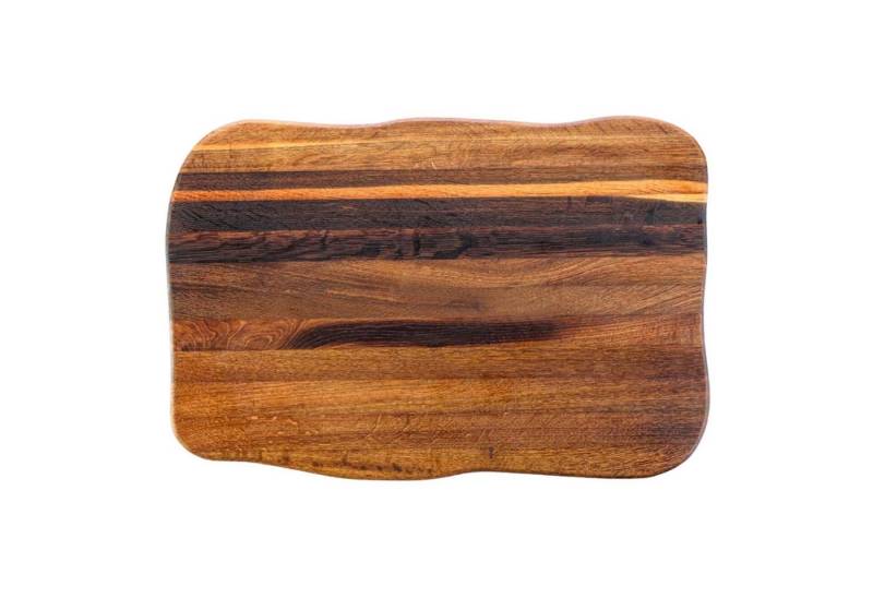 holz4home® Schneidebrett La Madera Steakbrett Premium - Eiche dunkel - 50 x 33 x 4,5cm, Holz, mit "holz4home" Einbrand auf der Oberfläche von holz4home®