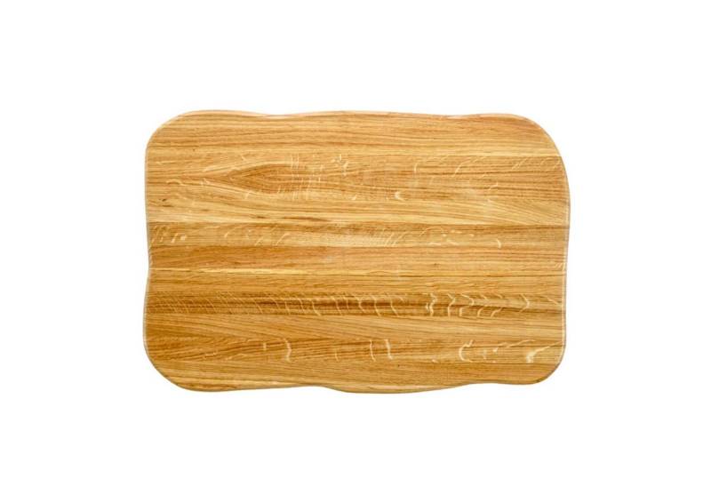 holz4home® Schneidebrett La Madera Steakbrett Premium - Eiche hell - 50 x 33 x 4,5cm, Holz, mit "holz4home" Einbrand auf der Oberfläche von holz4home®