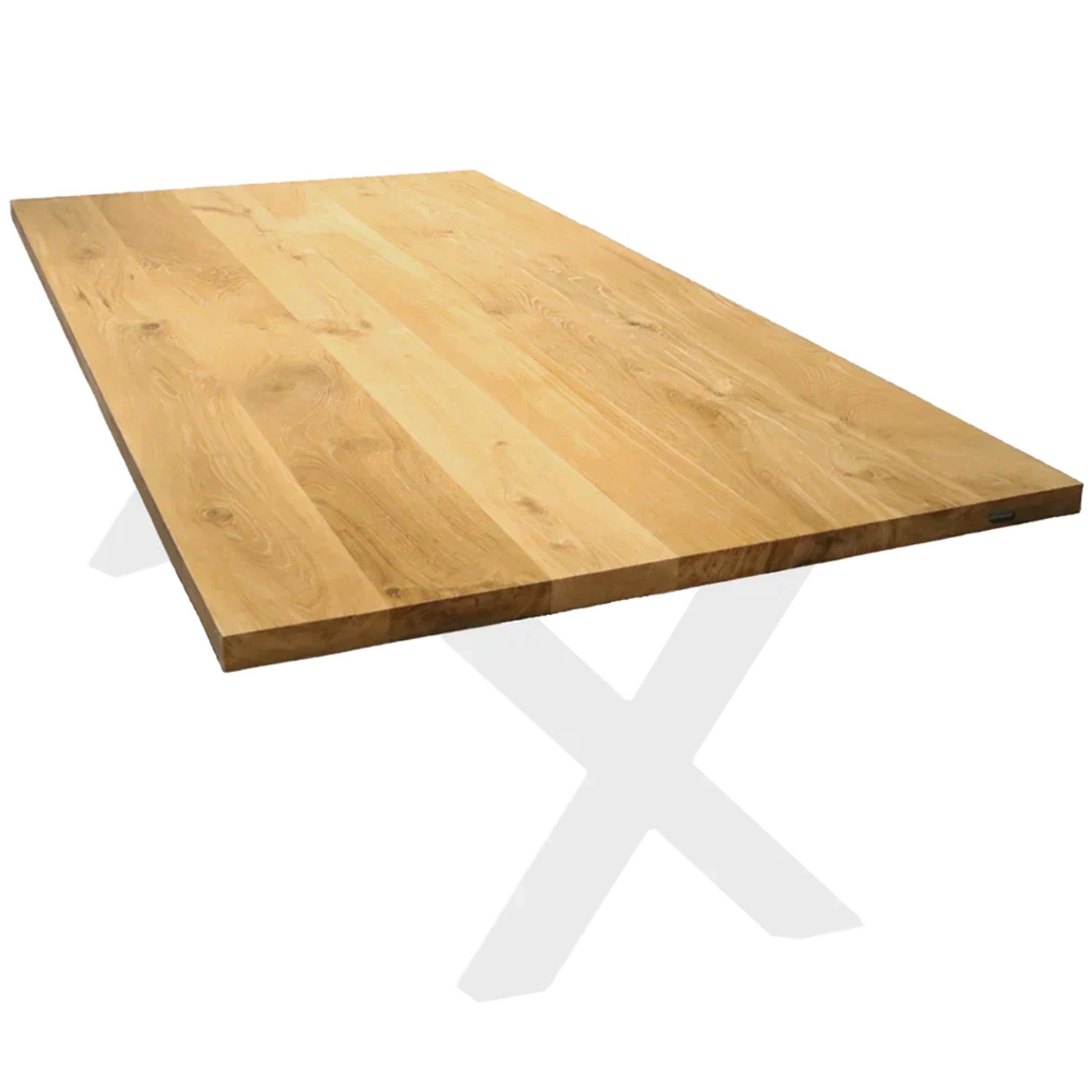 holz4home Tischplatte ohne Baumkante aus Massiver Eiche 220 x 100 cm holz4home Tischplatte ohne Baumkante aus Massiver Eiche 220 x 100 cm von holz4home