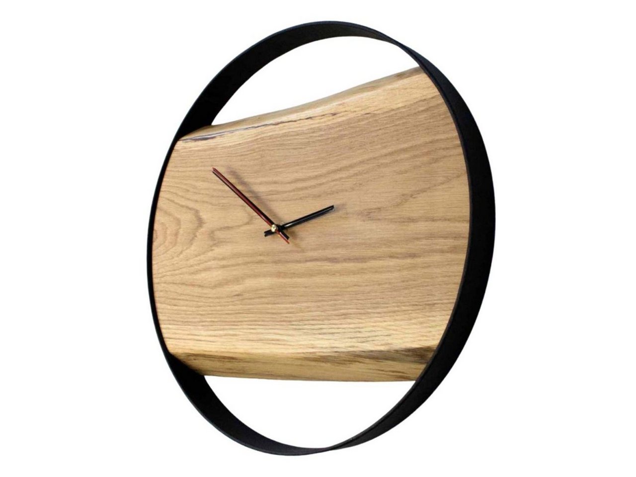 holz4home Wanduhr Holz-Wanduhr Polished von holz4home