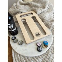 Flaschenträger „Späti-Kumpel" Bierträger Sixpack Männerhandtasche Flaschenträger „Späti-Kumpel" Bierträger Sixpack Männerhandtasche von holzkerlundco