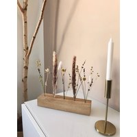 Kerzenbrett Steckbrett Flowergram Trockenblumen Eichenholz Eiche Handgefertigt Geschenk Kerzenbrett Steckbrett Flowergram Trockenblumen Eichenholz Eiche Handgefertigt Geschenk von holzkerlundco