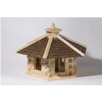 Vogelfutterhaus 6 Eck Vogelfutterhaus 6 Eck von holzwarenbayern