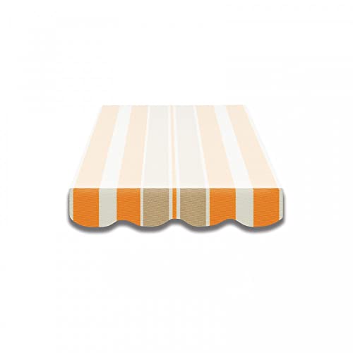 home Trends Markisen Volant Schabracke Markisenbespannung Ersatzstoffe Markisenstoffen Sonnenschutz Polyester fertig genäht mit Umrandung mehr Maß und Diverse Farben(SPD062, 3) von home Trends