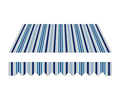 home Trends Markisenstoff 4m Markise mit Volant 5 X 3.5 m Markisenbespannung ersatzstoff 487 x 350 cm Balkon Markise wasserabweisend & Sonnenschutz Ersatz Markisentuch P3016 home Trends Markisenstoff 4m Markise mit Volant 5 X 3.5 m Markisenbespannung ersatzstoff 487 x 350 cm Balkon Markise wasserabweisend & Sonnenschutz Ersatz Markisentuch P3016 von home Trends