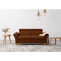Home affaire 2,5-Sitzer "Lindgren", wahlweise mit TV-Funktion, links oder beidseitig, Kopfteilverstellung von home affaire