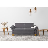 Home affaire 2,5-Sitzer "Lindgren", wahlweise mit TV-Funktion, links oder beidseitig, Kopfteilverstellung von home affaire