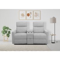 Home affaire 2-Sitzer "Daoulas, 2er-Kinosofa, TV-Sessel, Multimedia-Sofa", Kinosofa mit Relaxfunktion, Getränkehalter und Stauraum von home affaire