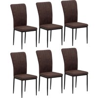 Home affaire 4-Fußstuhl "Bergamo" (Set) 6 Stk.erhältlich in Samt, Vintage-Mikrofaser und Webstoff in vielen Farben von home affaire