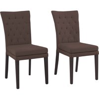 Home affaire 4-Fußstuhl "Colorado", (Set), 6 St., Luxus-Microfaser, Beine aus Buche, wengefarben lackiert, Im 2er, 4er oder 6er-Set Home affaire 4-Fußstuhl "Colorado", (Set), 6 St., Luxus-Microfaser, Beine aus Buche, wengefarben lackiert, Im 2er, 4er oder 6er-Set von home affaire