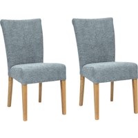 Home affaire Esszimmerstuhl "Queen Polsterstuhl BESTSELLER", (Set), 2 St., Softstruktur, verschiedene Bezüge, Gestell Massivholz von home affaire