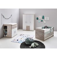 Home affaire Babyzimmer-Komplettset "Rieke, mitwachsende Möbel bis ins Jugendalter, toll für kleine Zimmer" Kinderbett, Unterbauregal für Wickelkommode, Schrank, Wickelkommode Home affaire Babyzimmer-Komplettset "Rieke, mitwachsende Möbel bis ins Jugendalter, toll für kleine Zimmer" Kinderbett, Unterbauregal für Wickelkommode, Schrank, Wickelkommode von home affaire
