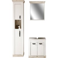 Home affaire Badmöbel-Set "Florenz, Bad im Landhausstil, 3-teiliges Badezimmer" 3 Stk. tlg. von home affaire