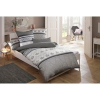 Home affaire Bettwäsche "Cremona in Renforcé, Biber (Flanell) und PolyCotton Qualität, romantisch, verspielte Ornamente, geeignet im Winter & Sommer, Landhausstil", (2 tlg.) von home affaire