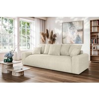 Home affaire Big-Sofa "LAKESIDE klein 3-Sitzer Schlafsofa mit Bettkasten, Breite 238 cm" Liegefläche 149x195 cm, hoher Sitzkomfort, Maße B/T/H: 238/98/85cm von home affaire