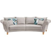 Home affaire Big-Sofa "Tassilo geschwungene Formensprache, bequem, Mega Sofa, Breite 350cm" von home affaire