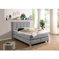 Home affaire Boxspringbett, inklusive Komfortschaum-Topper von home affaire