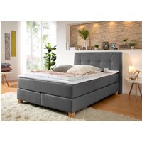 Home affaire Boxspringbett "Calloway" inkl. Topper, XXL-Ausführung, in 4 Farben, 5 Breiten, 3 Matratzenarten Home affaire Boxspringbett "Calloway" inkl. Topper, XXL-Ausführung, in 4 Farben, 5 Breiten, 3 Matratzenarten von home affaire