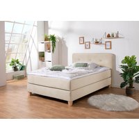 Home affaire Boxspringbett "Fargo" inkl. Topper, in 3 Matratzenarten, in Samt- oder Strukturstoff von home affaire
