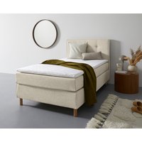 Home affaire Boxspringbett "Heimatblick 100x200cm beliebig erweiterbar zu Doppel- und Familienbett", Einzelbett, Hotelbett erhältlich in H2,H3 & H4 von home affaire
