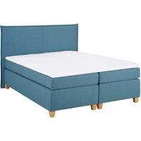 Home affaire Boxspringbett "Houssay", inkl. Topper, 5 Breiten, 2 Härtegraden auch in Überlänge 220 cm von home affaire