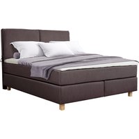 Home affaire Boxspringbett "Nele", inkl. Topper im schlichtem Design von home affaire