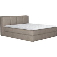 Home affaire Boxspringbett "Milano", Boxbett inkl. Topper, 2 Matratzen, Härtegrade H2, H3 und H4 wählbar von home affaire