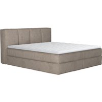 Home affaire Boxspringbett "Milano", Boxbett inkl. Topper, 2 Matratzen, Härtegrade H2, H3 und H4 wählbar von home affaire