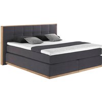 Places of Style Boxspringbett Vinton, aus massiver Eiche, verschiedene Härtegrade von Places Of Style