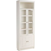 Home affaire Bücherregal "Soeren Vitrine mit 2 Glastüren, Breite/Tiefe: 80/220 cm" Kiefer massiv, Tiefe 29 cm, 2 Holz- und 2 Türen mit Klarglas- Einsatz Home affaire Bücherregal "Soeren Vitrine mit 2 Glastüren, Breite/Tiefe: 80/220 cm" Kiefer massiv, Tiefe 29 cm, 2 Holz- und 2 Türen mit Klarglas- Einsatz von home affaire
