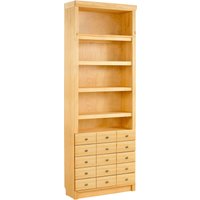 Home affaire Bücherregal "Soeren" aus massiver Kiefer, in 2 Höhen, Tiefe 29 cm, mit 5 Schubkästen Home affaire Bücherregal "Soeren" aus massiver Kiefer, in 2 Höhen, Tiefe 29 cm, mit 5 Schubkästen von home affaire