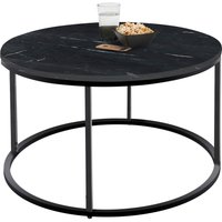 Stolkom Couchtisch "Belfort" rund Marmor, Tisch in weiß oder schwarz von Stolkom