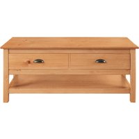 Home affaire Couchtisch "Schröder" mit 2 Schubladen und 1 Einlegeboden, aus massivem Kiefernholz Home affaire Couchtisch "Schröder" mit 2 Schubladen und 1 Einlegeboden, aus massivem Kiefernholz von home affaire