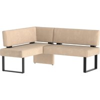 Home affaire Eckbank "Oliver mit Metallgestell, Küchenbank" verschiedene Bezüge Cord Esszimmerbank OTTOs Choice von home affaire