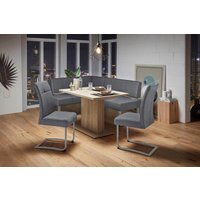 Home affaire Eckbank "Rab" in 2 Breiten (180 oder 200 cm), Bezug in verschiedenen Qualitäten von home affaire