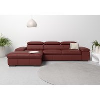 Home affaire Ecksofa "Alberto L-Form", mit Kopfteilverstellung, wahlweise mit Bettfunktion von home affaire