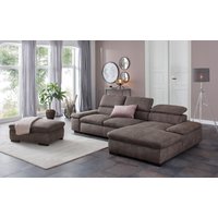 Home affaire Ecksofa "Alberto L-Form", mit Kopfteilverstellung, wahlweise mit Bettfunktion Home affaire Ecksofa "Alberto L-Form", mit Kopfteilverstellung, wahlweise mit Bettfunktion von home affaire