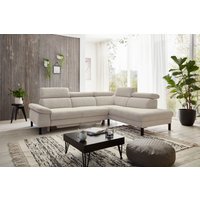 Home affaire Ecksofa "Arnayon mit Querschläfer-Bettfunktion, Schlafsofa, großer Bettkasten" von home affaire