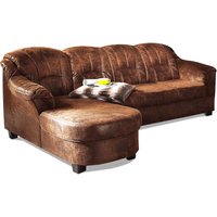 Home affaire Ecksofa "Budapest L-Form", wahlweise mit Bettfunktion, mit Recamiere oder Ottomane von home affaire